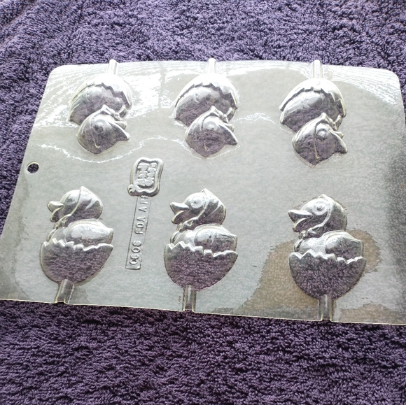 Easter Spring Rabbit Chick Sucker Candy Molds - Picture 3 of 4